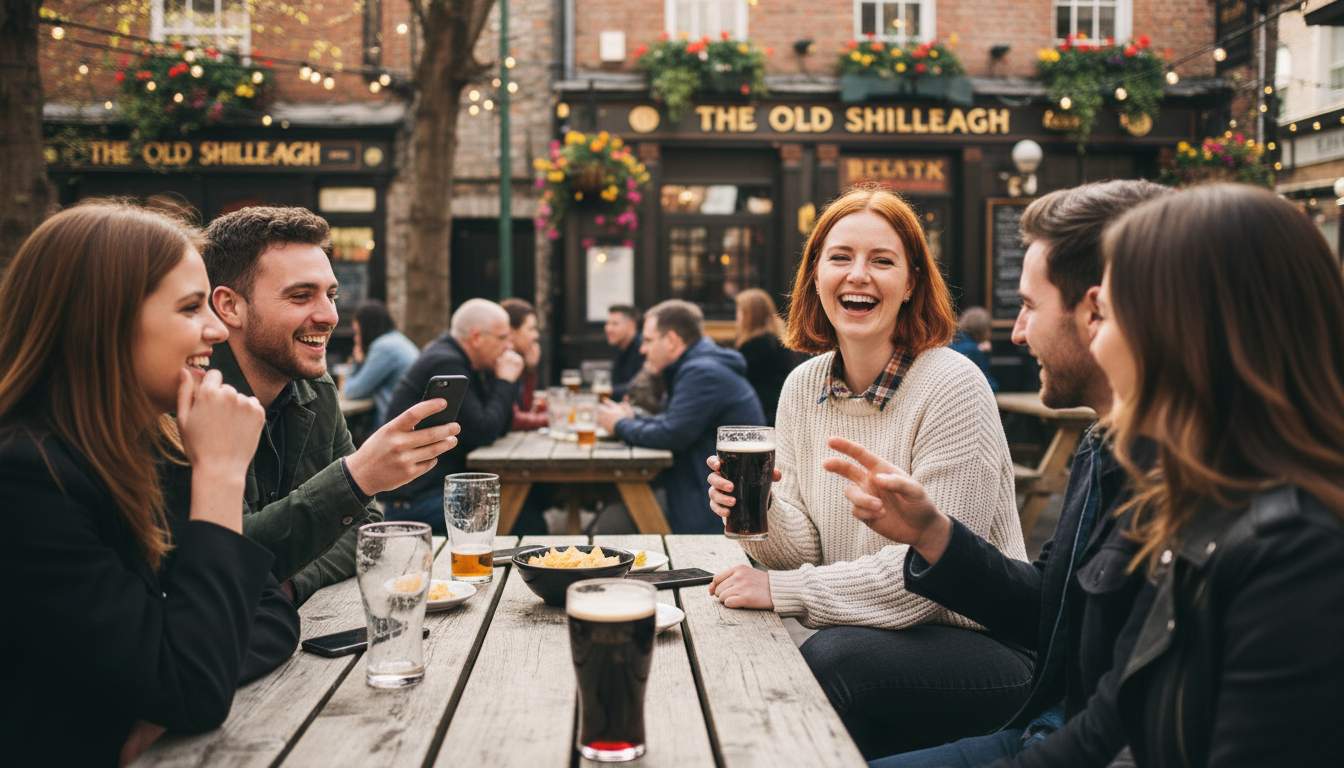 Excited woman enjoying casino games